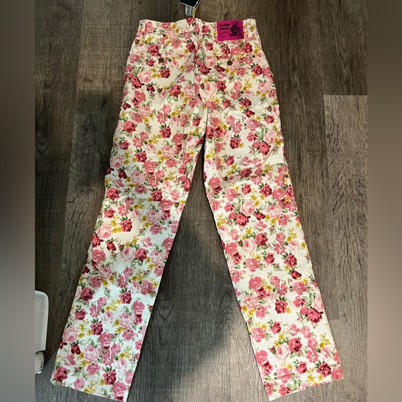 Teddy fresh, brand new flower pant. - Picture 2 of 2
